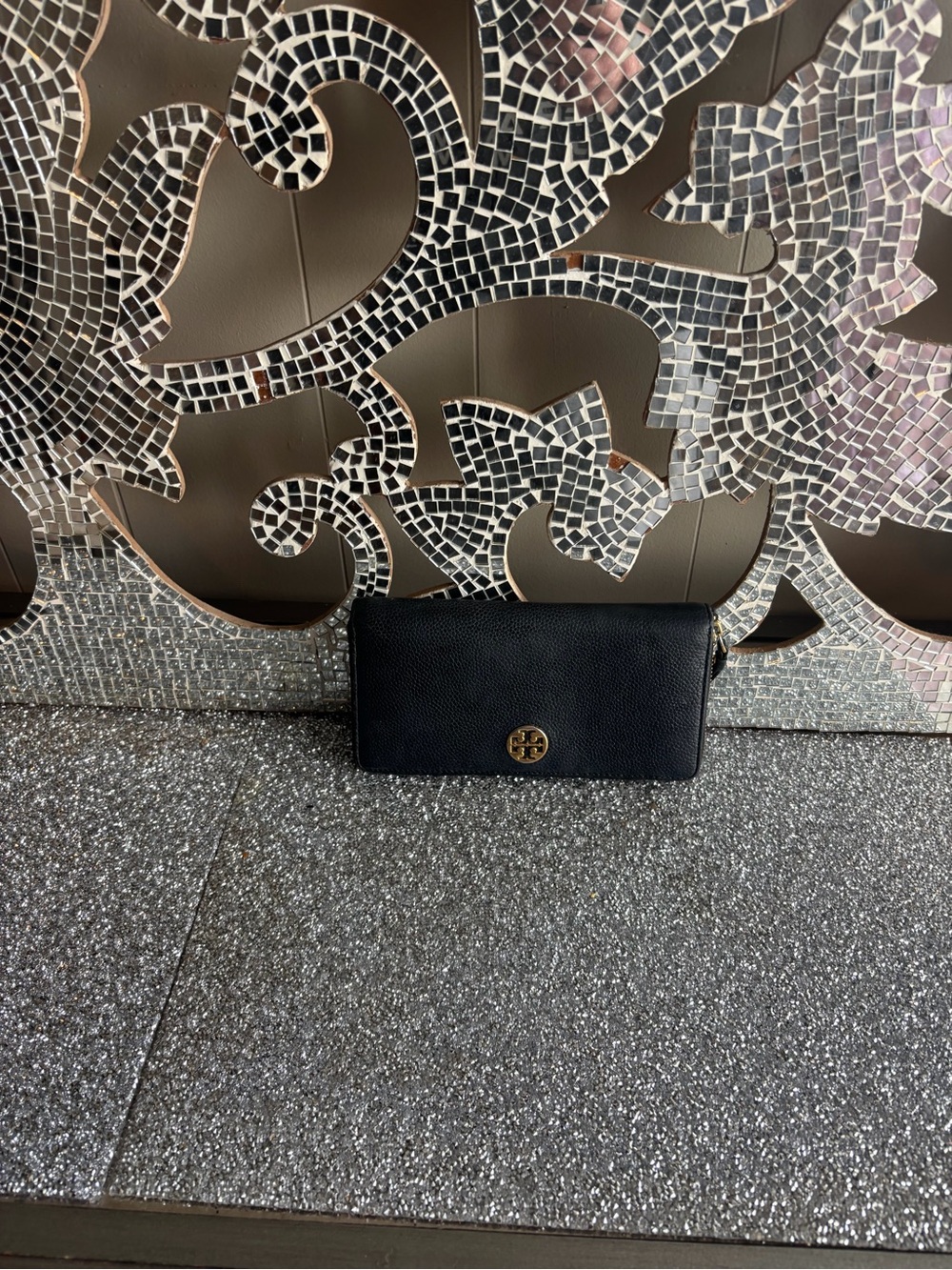 🩷Tory Burch Black Leather Wallet